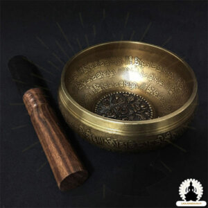 Tiibetiläinen Mantra laulukulho – 12cm (2)