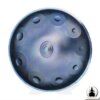 10 Nuotin Handpan – Galaxy Blue – D Molli – Lisävarusteet Mukana (1)