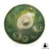 10 Nuotin Handpan – Kupari Vihreä – D Molli – Lisävarusteet Mukana (1)