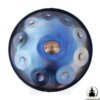 10 Nuotin Handpan – Steel Blue – D Molli – Lisävarusteet Mukana (1)