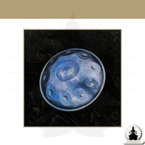 10 Nuotti Handpan – Purple Space – D Molli – Lisävarusteet Mukana (4)