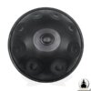 9 Nuotin Handpan – Dark Black – D molli – Lisävarusteet Mukana (1)