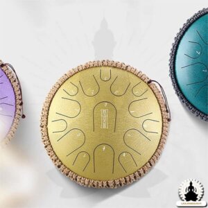 Steel Tongue Drum 15 nuotteja 33 cm 8 väriä (8)